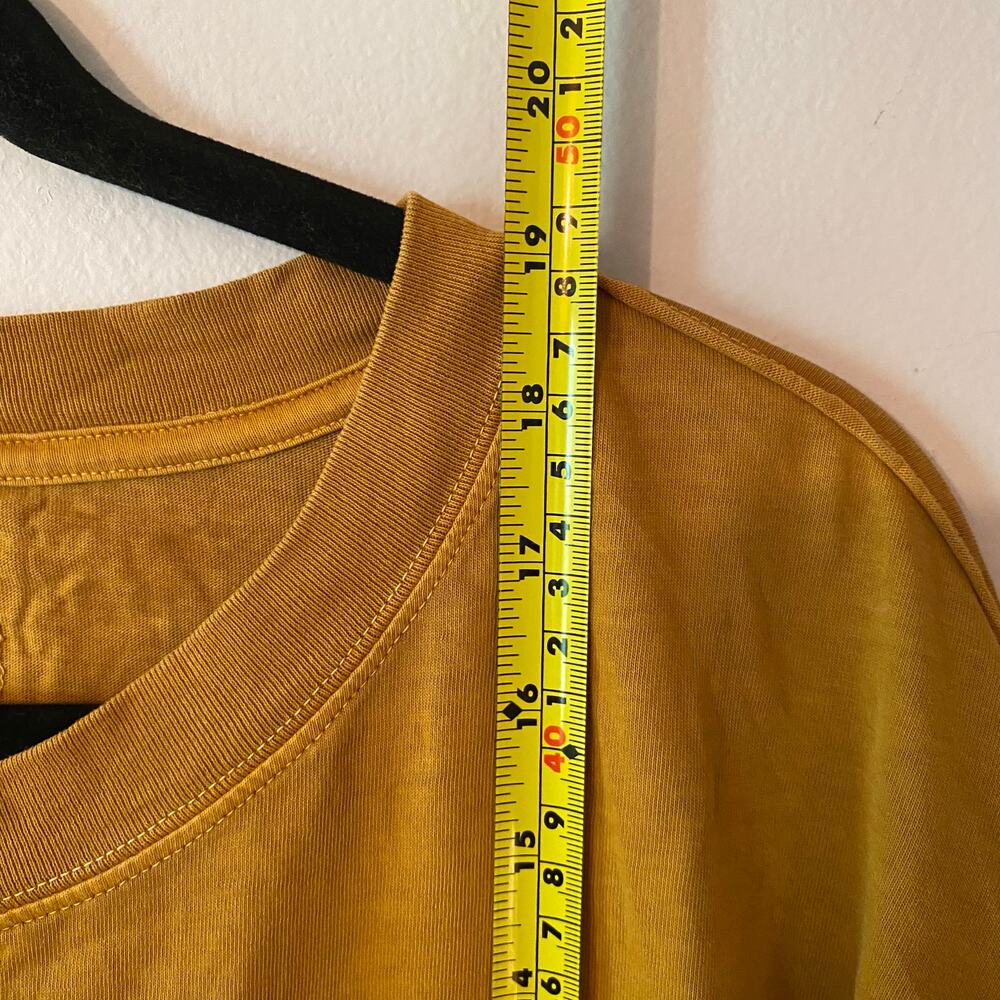 We The Free Burnt Orange Cropped Oversized Long Sleeve Lounge Women's size Small - Picture 8 of 9